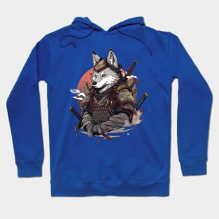 samurai dog Hoodie